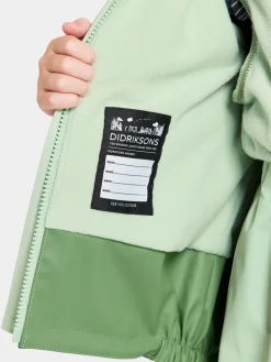 Regntøj|Didriksons Boardman Foret Regnsæt, Light Algae Green Grøn