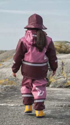 Regntøj|Didriksons Boardman Foret Regnsæt, Heather Pink