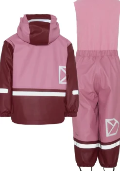 Regntøj|Didriksons Boardman Foret Regnsæt, Heather Pink