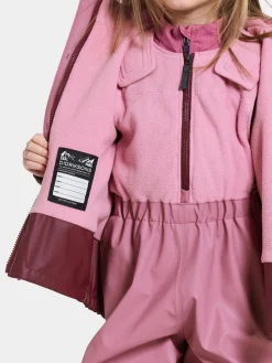 Regntøj|Didriksons Boardman Foret Regnsæt, Heather Pink
