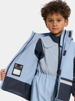 Børn Didriksons Regntøj-Boardman Foret Regnsæt, Cloud Blue