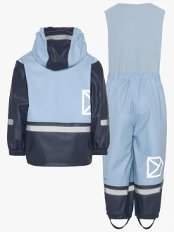 Børn Didriksons Regntøj-Boardman Foret Regnsæt, Cloud Blue