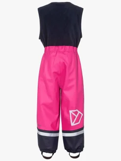 Regntøj|Didriksons Boardman Foret Regnsæt, Plastic Pink Lyserød/Blå