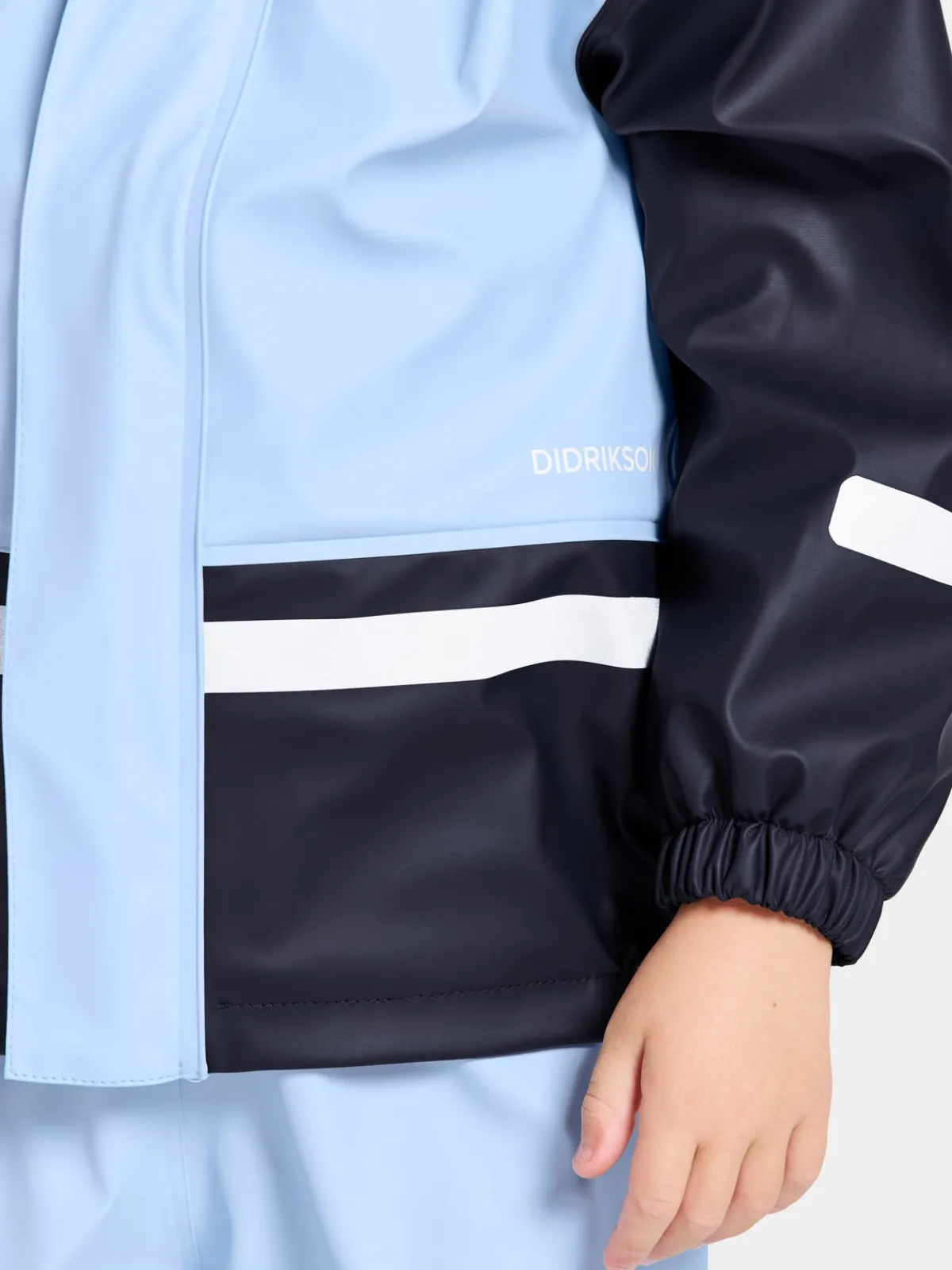 Børn Didriksons Regntøj-Boardman Foret Regnsæt, Light Sea Blue