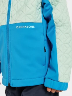 Overtøj|Didriksons Briska Hybridjakke, Blue Lagoon Blå