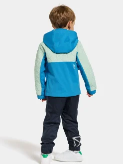 Overtøj|Didriksons Briska Hybridjakke, Blue Lagoon Blå