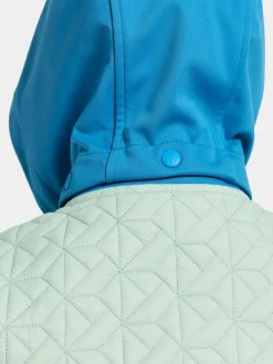 Overtøj|Didriksons Briska Hybridjakke, Blue Lagoon Blå