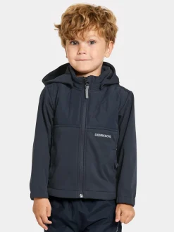 Overtøj|Didriksons Briska Hybridjakke, Navy