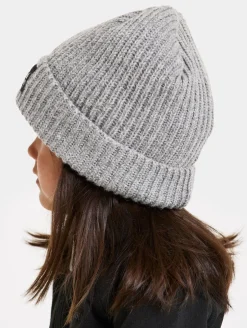 Børn Didriksons Tilbehør|Vintertøj-Bus Hue, Grey Melange