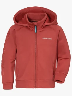 Overtøj|Didriksons Corin Powerstretch Trøje, Baked Pink Rød