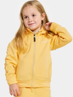 Børn Didriksons Overtøj-Corin Powerstretchjakke, Creamy Yellow