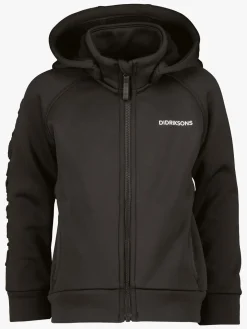 Overtøj|Didriksons Corin Powerstretchjakke, Black Sort