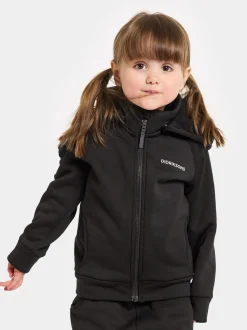 Overtøj|Didriksons Corin Powerstretchjakke, Black Sort