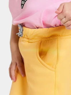 Underdele|Didriksons Corin Powerstretch Nederdel, Creamy Yellow Gul