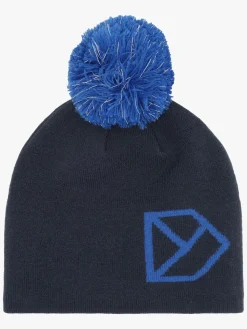 Børn Didriksons Tilbehør|Vintertøj-Dropi Hue, Navy