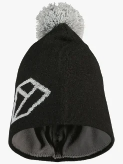 Børn Didriksons Tilbehør|Vintertøj-Dropi Hue, Sort