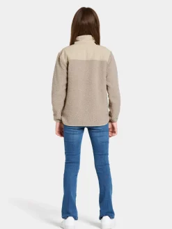 Fleecetøj|Didriksons Exa Fleecetrøje, Beach beige