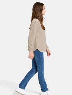 Fleecetøj|Didriksons Exa Fleecetrøje, Beach beige