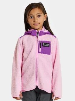 Fleecetøj|Didriksons Exa Fleecetrøje, Orchid Pink Lyserød/Lilla