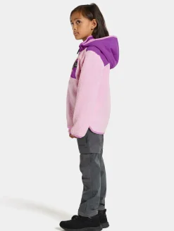 Fleecetøj|Didriksons Exa Fleecetrøje, Orchid Pink Lyserød/Lilla