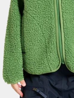 Fleecetøj|Didriksons Gibbs Fleecetrøje, Algae Green