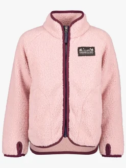Børn Didriksons Fleecetøj-Gibbs Fleecetrøje, Dusty Pink