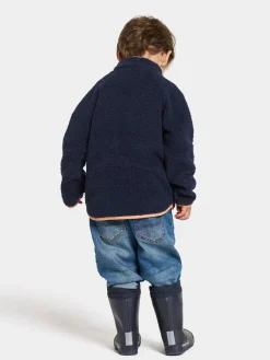 Fleecetøj|Didriksons Gibbs Fleecetrøje, Navy