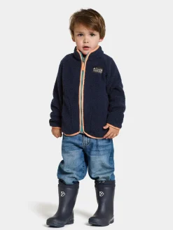 Fleecetøj|Didriksons Gibbs Fleecetrøje, Navy