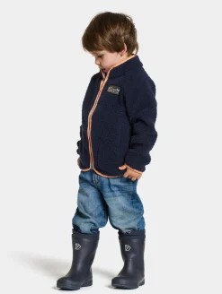 Fleecetøj|Didriksons Gibbs Fleecetrøje, Navy