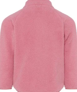 Børn Didriksons Fleecetøj-Gibbs Fleecetrøje, Heather Pink