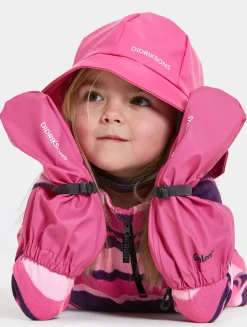 Regntøj|Tilbehør|Didriksons Glove Regnvanter, Sweet Pink Lyserød