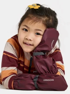 Regntøj|Tilbehør|Didriksons Glove Regnvanter, Anemon Red Rød