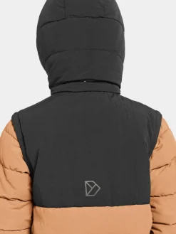 Børn Didriksons Vintertøj-Granite Dynejakke, Almond Brown