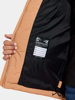 Børn Didriksons Vintertøj-Granite Dynejakke, Almond Brown