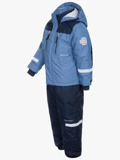 Vintertøj|Didriksons Hamres Skisæt, Coldsmoke Blue Blå