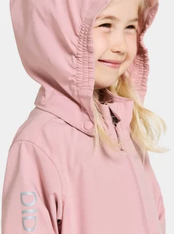 Børn Didriksons Overtøj- Hindbær Vindjakke, Soft Pink