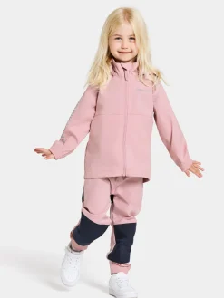 Børn Didriksons Overtøj- Hindbær Vindjakke, Soft Pink