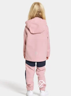 Børn Didriksons Overtøj- Hindbær Vindjakke, Soft Pink