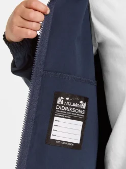 Overtøj|Didriksons  Hindbær Vindjakke, Navy Blå