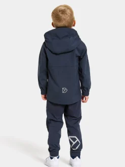 Overtøj|Didriksons  Hindbær Vindjakke, Navy Blå