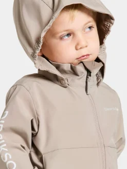 Overtøj|Didriksons  Hindbær Vindjakke, Beach Beige