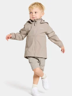 Overtøj|Didriksons  Hindbær Vindjakke, Beach Beige