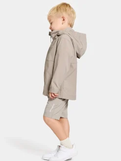 Overtøj|Didriksons  Hindbær Vindjakke, Beach Beige