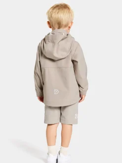 Overtøj|Didriksons  Hindbær Vindjakke, Beach Beige