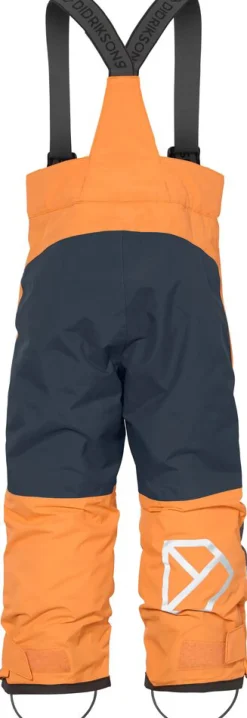 Termotøj|Vintertøj|Didriksons Idre Overtræksbukser, Cantaloupe Orange/Sort