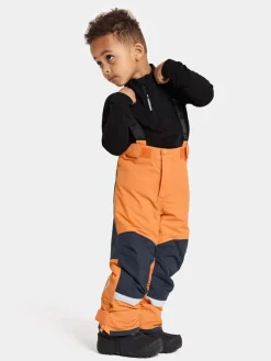 Termotøj|Vintertøj|Didriksons Idre Overtræksbukser, Cantaloupe Orange/Sort