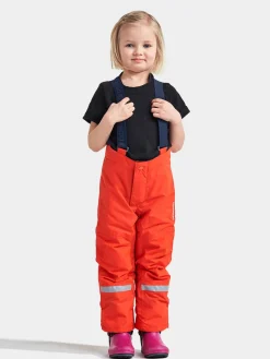 Termotøj|Vintertøj|Didriksons Idre Overtræksbukser, Poppy Red Rød