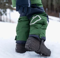 Børn Didriksons Termotøj|Vintertøj-Idre Overtræksbukser, Pine Green