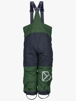 Børn Didriksons Termotøj|Vintertøj-Idre Overtræksbukser, Pine Green