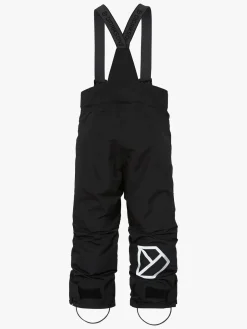 Termotøj|Vintertøj|Didriksons Idre Overtræksbukser, Black Sort